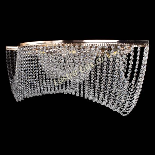 Люстра Хрустальная Волна №14 в Магнитогорске Гусь Хрустальный