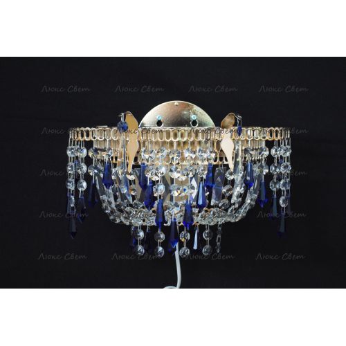 Бра Айсберг синяя в Магнитогорске Гусь Хрустальный