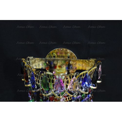 Бра Капель разноцветная  в Магнитогорске Гусь Хрустальный