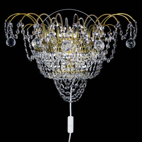 Бра Агата №3 под бронзу с зеркалом в Магнитогорске Гусь Хрустальный