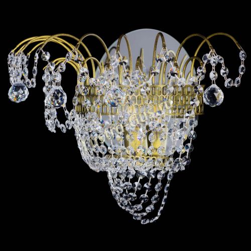 Бра Агата №3 под бронзу с зеркалом в Магнитогорске Гусь Хрустальный