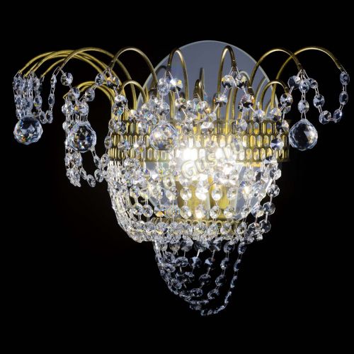 Бра Агата №3 под бронзу с зеркалом в Магнитогорске Гусь Хрустальный