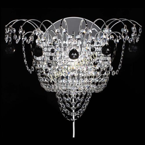 Бра Агата №3 черная в Магнитогорске Гусь Хрустальный