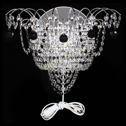 Бра Агата №3 черная в Магнитогорске Гусь Хрустальный