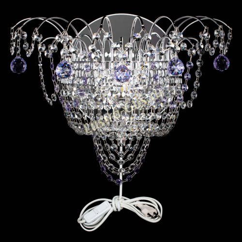 Бра Агата №3 фиолетовая в Магнитогорске Гусь Хрустальный