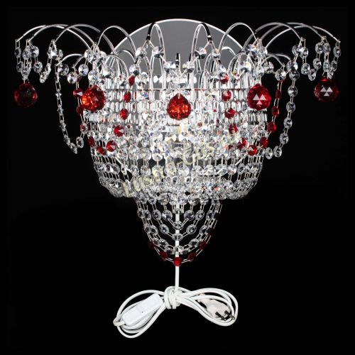 Бра Агата №3 красная в Магнитогорске Гусь Хрустальный