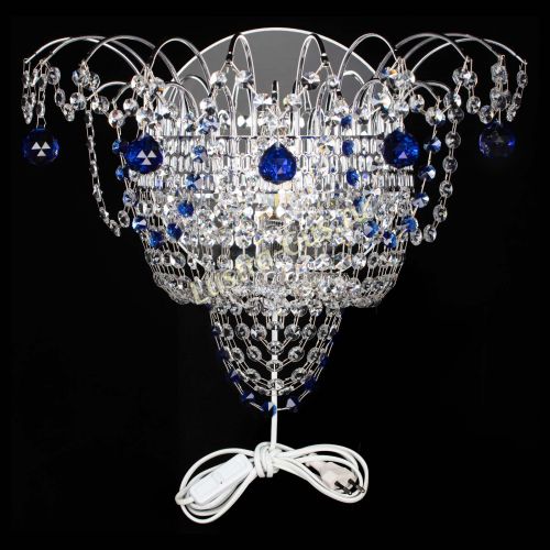 Бра Агата №3 синяя в Магнитогорске Гусь Хрустальный