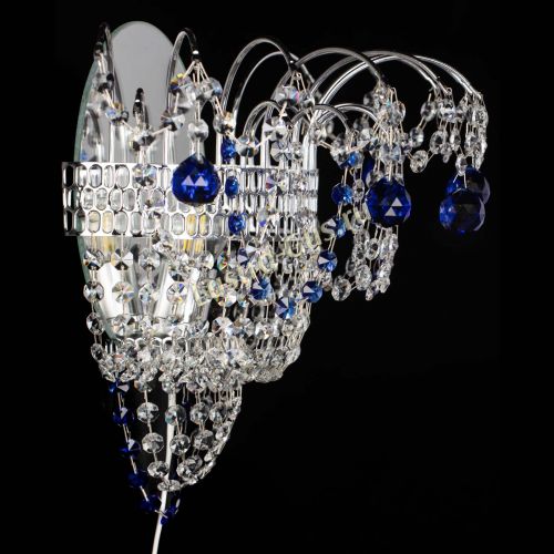 Бра Агата №3 синяя в Магнитогорске Гусь Хрустальный