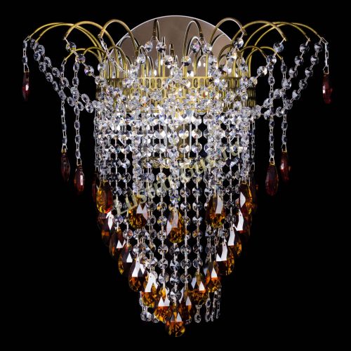 Бра Агата №4 под бронзу Чайная в Магнитогорске Гусь Хрустальный