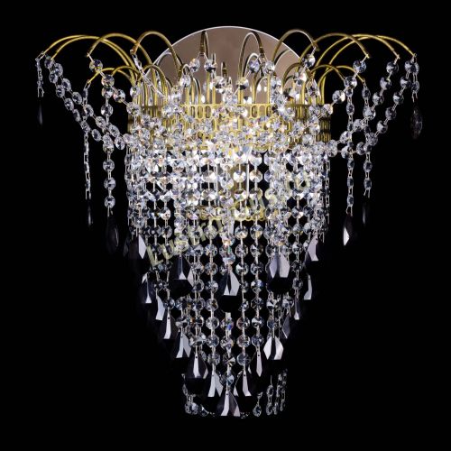 Бра Агата №4 под бронзу Черная в Магнитогорске Гусь Хрустальный