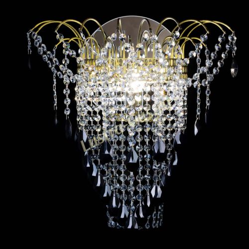 Бра Агата №4 под бронзу Черная в Магнитогорске Гусь Хрустальный