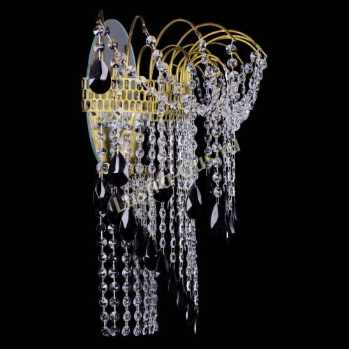 Бра Агата №4 под бронзу Черная в Магнитогорске Гусь Хрустальный