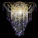 Бра Агата №4 под бронзу Фиолетовая в Магнитогорске