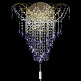 Бра Агата №4 под бронзу Фиолетовая в Магнитогорске