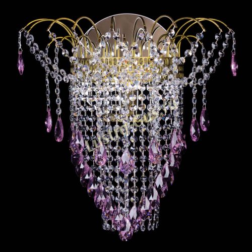 Бра Агата №4 под бронзу Розовая в Магнитогорске Бра Агата №4 под бронзу Розовая в Магнитогорске