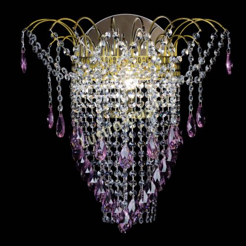 Бра Агата №4 под бронзу Розовая в Магнитогорске Гусь Хрустальный