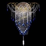 Бра Агата №4 под бронзу Синяя в Магнитогорске