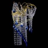 Бра Агата №4 под бронзу Синяя в Магнитогорске