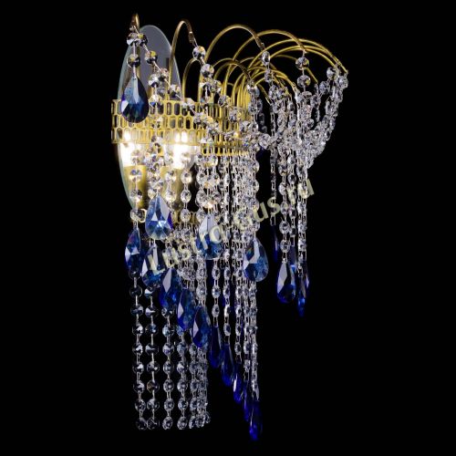 Бра Агата №4 под бронзу Синяя в Магнитогорске Гусь Хрустальный