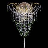 Бра Агата №4 под бронзу Зеленая в Магнитогорске