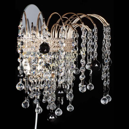 Бра Агата Венеция шар черная в Магнитогорске Гусь Хрустальный