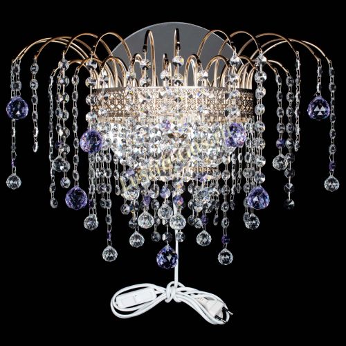 Бра Агата Венеция шар фиолетовая в Магнитогорске Гусь Хрустальный