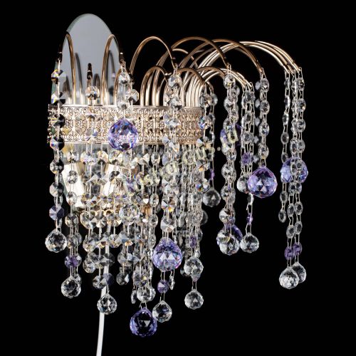 Бра Агата Венеция шар фиолетовая в Магнитогорске Гусь Хрустальный