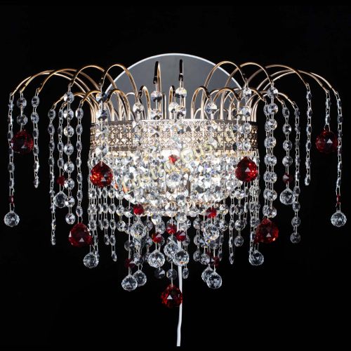 Бра Агата Венеция шар красная в Магнитогорске Гусь Хрустальный