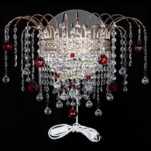 Бра Агата Венеция шар красная в Магнитогорске Гусь Хрустальный