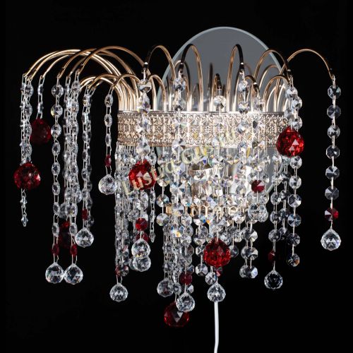 Бра Агата Венеция шар красная в Магнитогорске Гусь Хрустальный