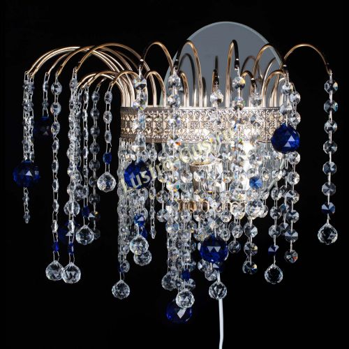 Бра Агата Венеция шар синяя в Магнитогорске Гусь Хрустальный