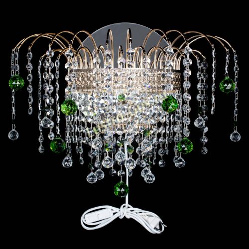 Бра Агата Венеция шар зеленая в Магнитогорске Гусь Хрустальный