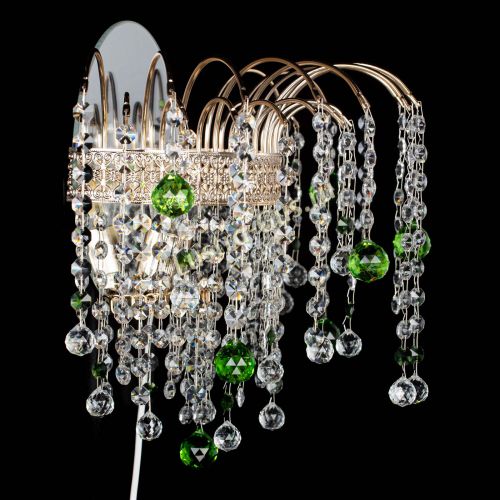 Бра Агата Венеция шар зеленая в Магнитогорске Гусь Хрустальный