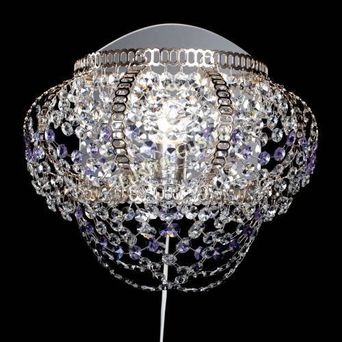 Бра Альфа №1 фиолетовая в Магнитогорске Гусь Хрустальный