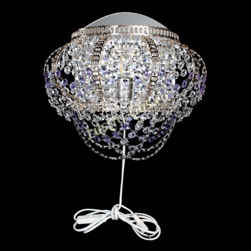 Бра Альфа №1 фиолетовая в Магнитогорске Гусь Хрустальный