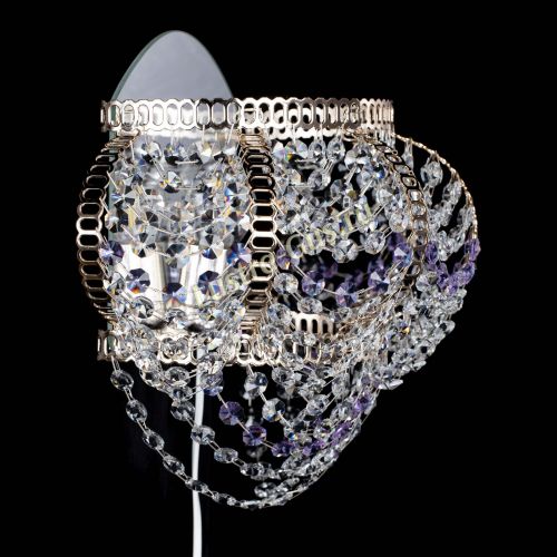 Бра Альфа №1 фиолетовая в Магнитогорске Гусь Хрустальный