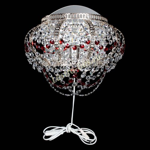 Бра Альфа №1 красная в Магнитогорске Гусь Хрустальный