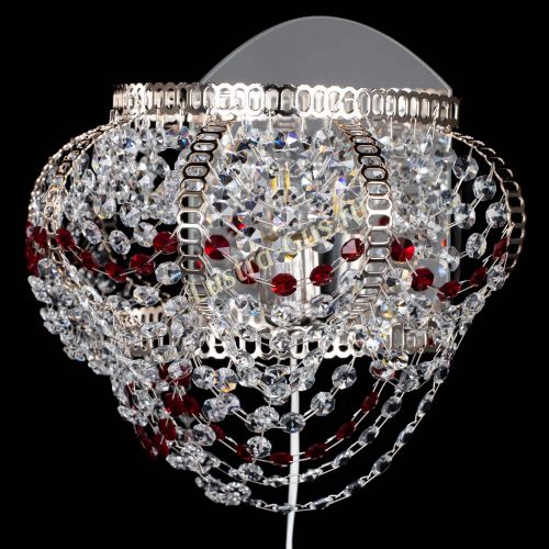 Бра Альфа №1 красная в Магнитогорске Гусь Хрустальный