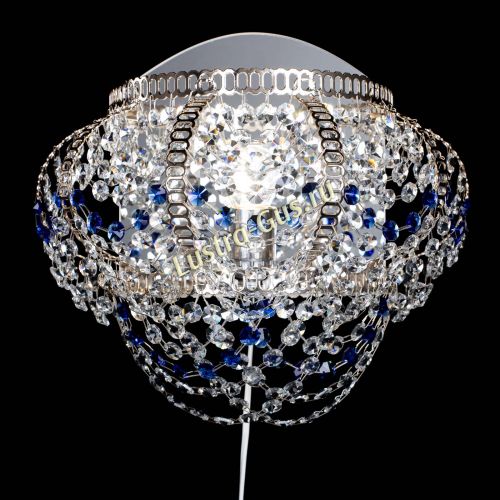 Бра Альфа №1 синяя в Магнитогорске Гусь Хрустальный