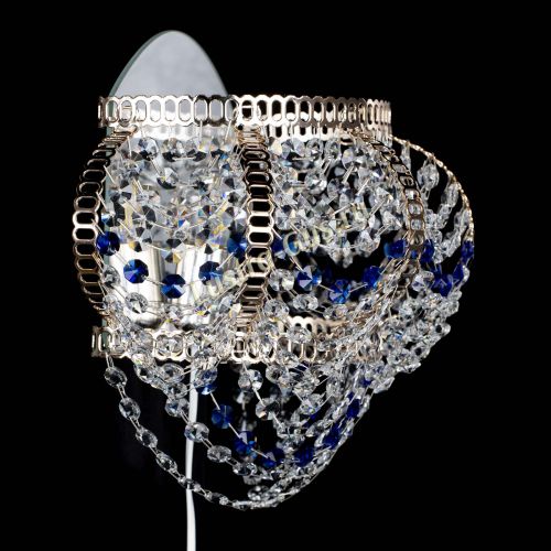 Бра Альфа №1 синяя в Магнитогорске Гусь Хрустальный