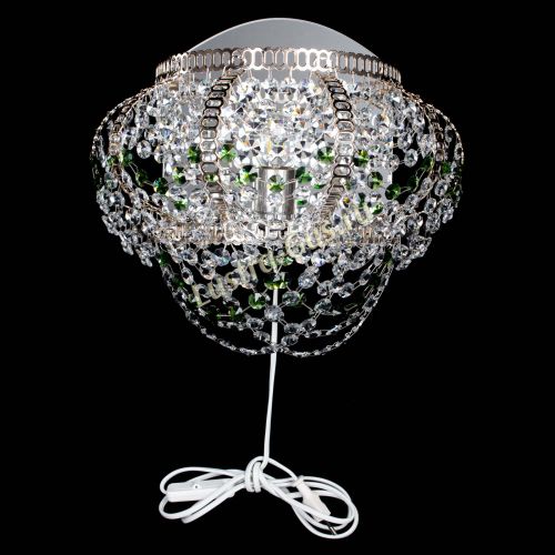 Бра Альфа №1 зеленая в Магнитогорске Гусь Хрустальный