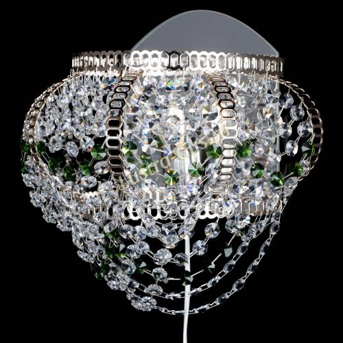 Бра Альфа №1 зеленая в Магнитогорске Гусь Хрустальный