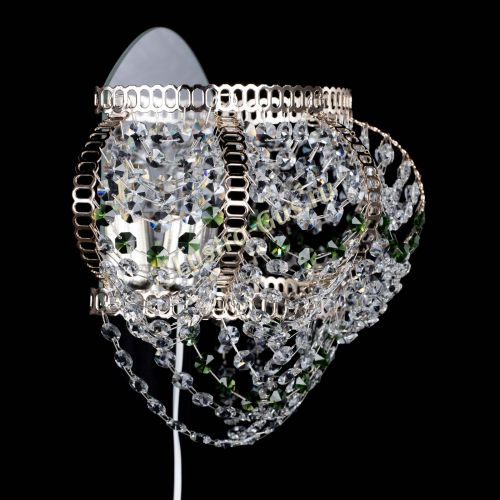 Бра Альфа №1 зеленая в Магнитогорске Гусь Хрустальный