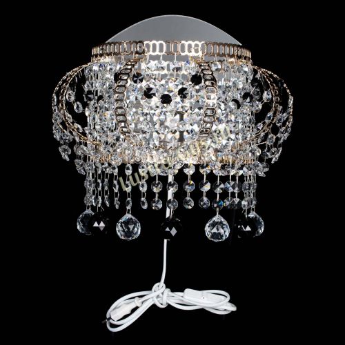 Бра Альфа №2 черная в Магнитогорске Гусь Хрустальный