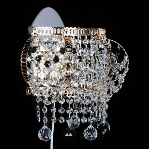 Бра Альфа №2 черная в Магнитогорске Гусь Хрустальный