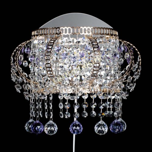 Бра Альфа №2 фиолетовая в Магнитогорске Гусь Хрустальный