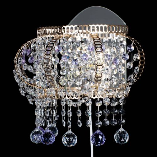 Бра Альфа №2 фиолетовая в Магнитогорске Гусь Хрустальный