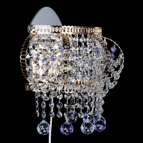 Бра Альфа №2 фиолетовая в Магнитогорске Гусь Хрустальный