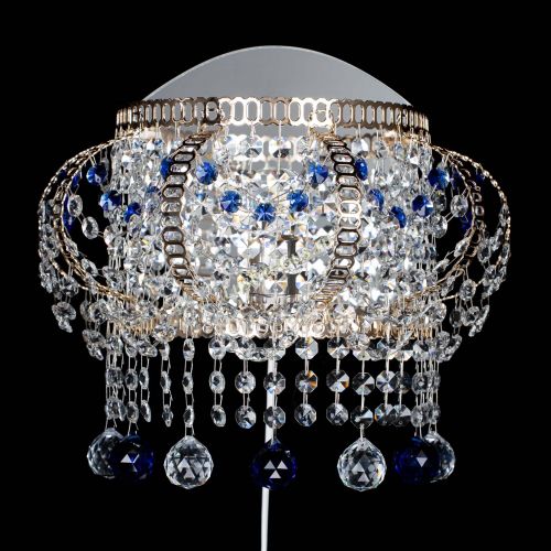 Бра Альфа №2 синяя в Магнитогорске Гусь Хрустальный