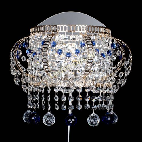 Бра Альфа №2 синяя в Магнитогорске Гусь Хрустальный